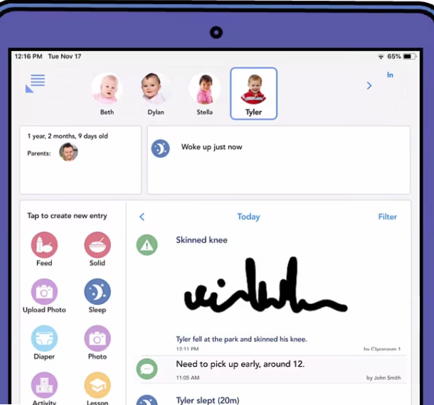 screenshot of Daily Connect